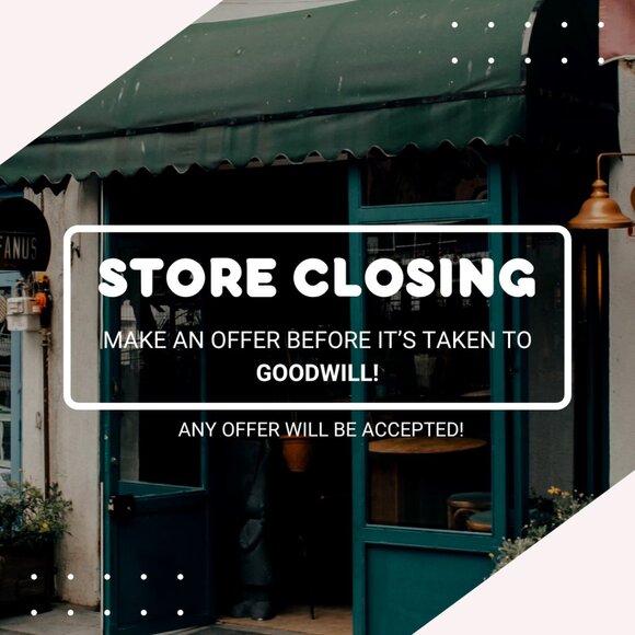 STORE CLOSING! Make an offer before it's all taken to Goodwill! - Picture 1 of 1